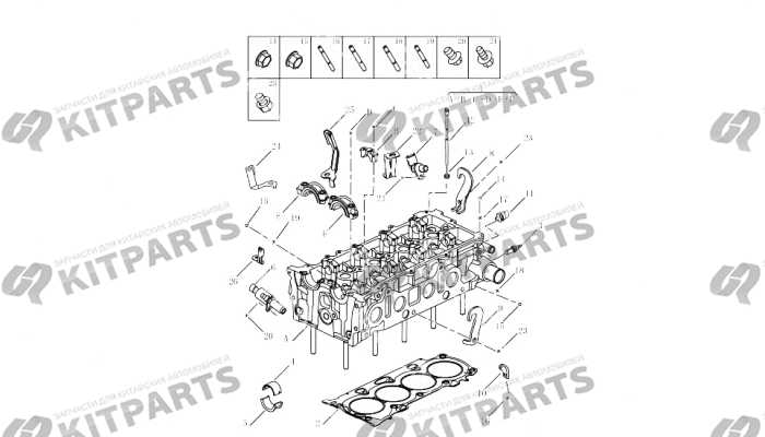 Головка блока цилиндров [JLD-4G20-A45\A017] Geely Atlas